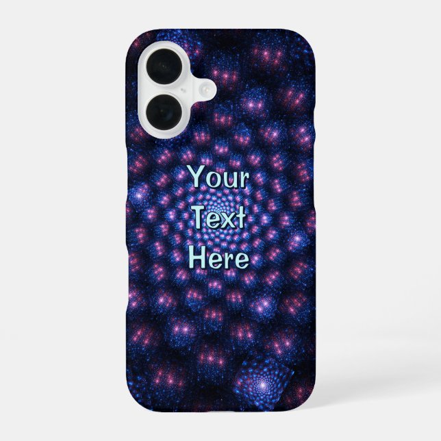 Coque iPhone 16 Multivers fractal (Verso)