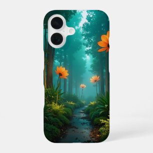 Coque iPhone 16 Murmures de la Forêt Enchantée - Coques pour iPhon