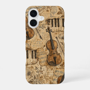 Coque iPhone 16 Musique vintage