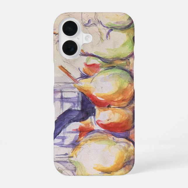 Coque iPhone 16 Nature morte avec casserole de Paul Cezanne (Verso)