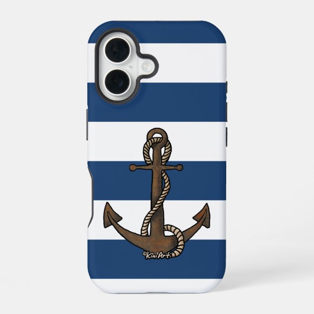 Coque iPhone 16 Nautique  (Verso)