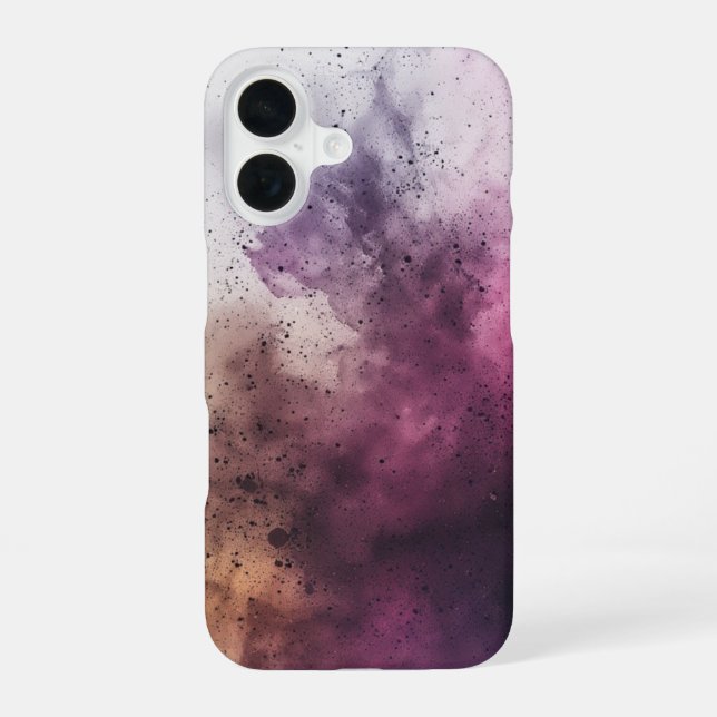 Coque iPhone 16 Nébuleuse de la baie cosmique (Verso)