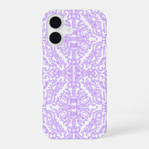 Coque iPhone 16 Nébuleuse Mystique Lilas