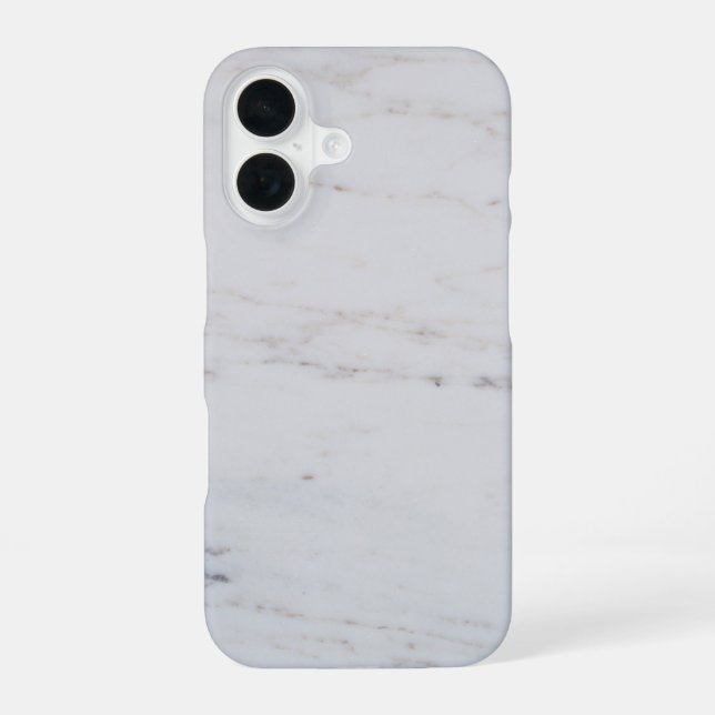 Coque iPhone 16 No.129 Marbre (Verso)