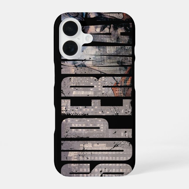 Coque iPhone 16 Nom de Superman (Verso)