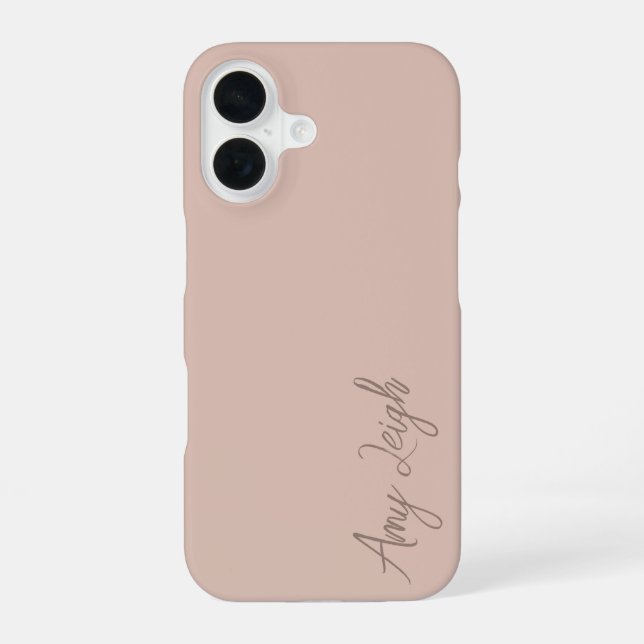 COQUE iPhone 16 NOM MODERNE (Verso)