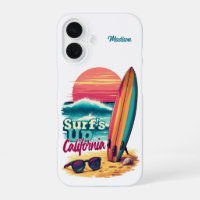 Nom personnalisé / Texte California Surfing