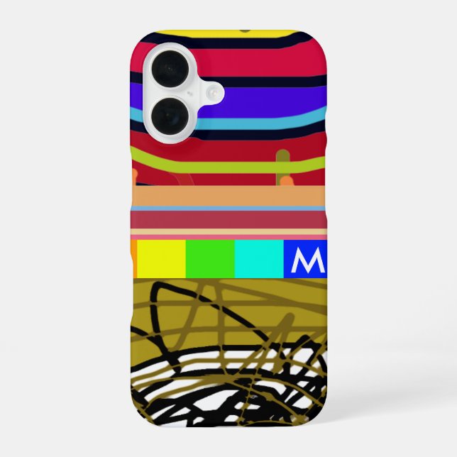 Coque iPhone 16 nouveau iPhone 6 coloré (Verso)