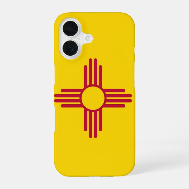 Coque iPhone 16 Nouveau-Mexique (Verso)