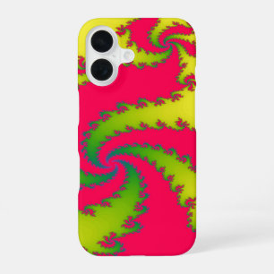 Coque iPhone 16 Nouvel An Chinois Dragon Fractal