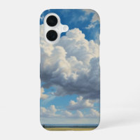Nuages blancs et ciel bleu clair