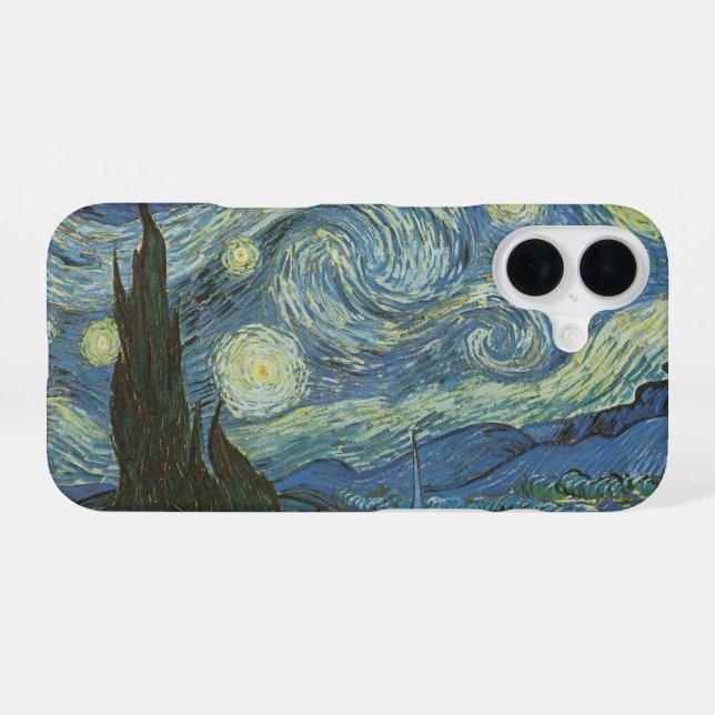 Coque iPhone 16 Nuit étoilée (Verso Horizontal)