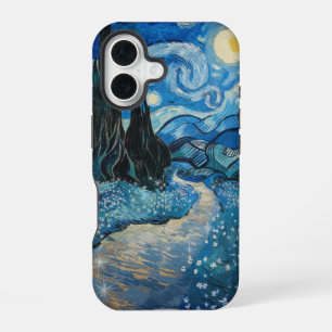 Coque iPhone 16 Nuit étoilée