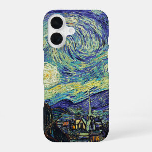 Coque iPhone 16 Nuit étoilée par van Gogh