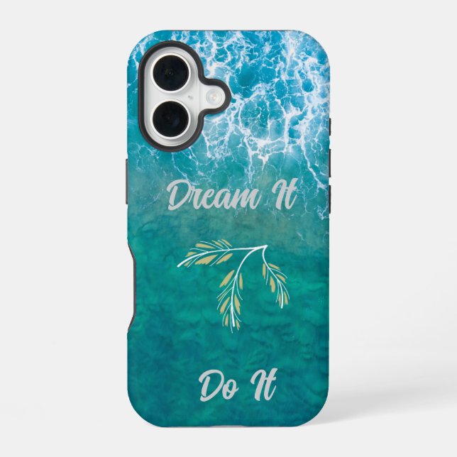 Coque iPhone 16 océan (Verso)