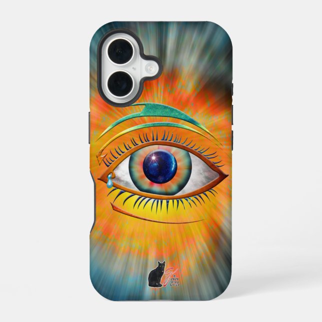 Coque iPhone 16 Odin's Eye Tough (Verso)