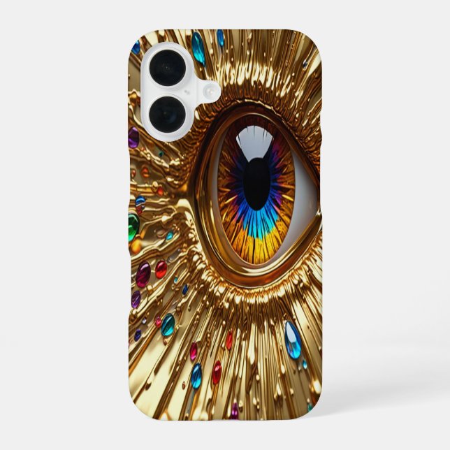 Coque iPhone 16 Œil de Dieu - Coques iPhone 16 (Verso)