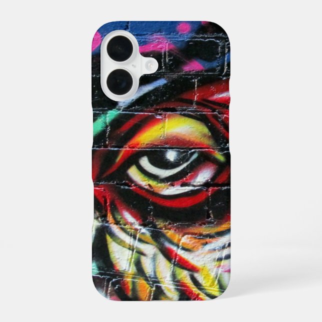 Coque iPhone 16 œil de poisson (Verso)