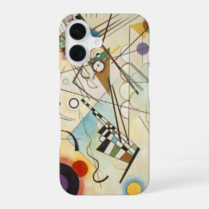 Coque iPhone 16 OEuvre d'expressionniste abstraite moderne de Kand
