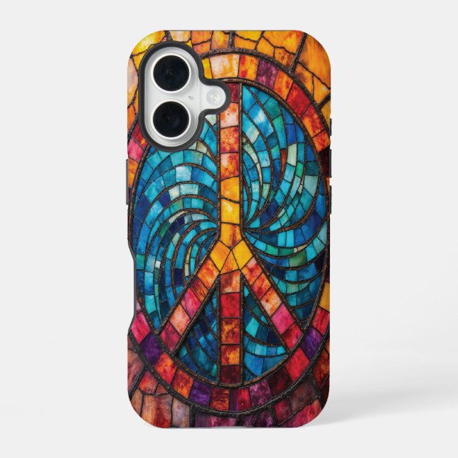 Coque iPhone 16 Otterbox MagSafe Mosiac coque iphone (Verso)