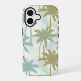 Coque iPhone 16 Palmiers aux feuilles souples – Motif tropical pas