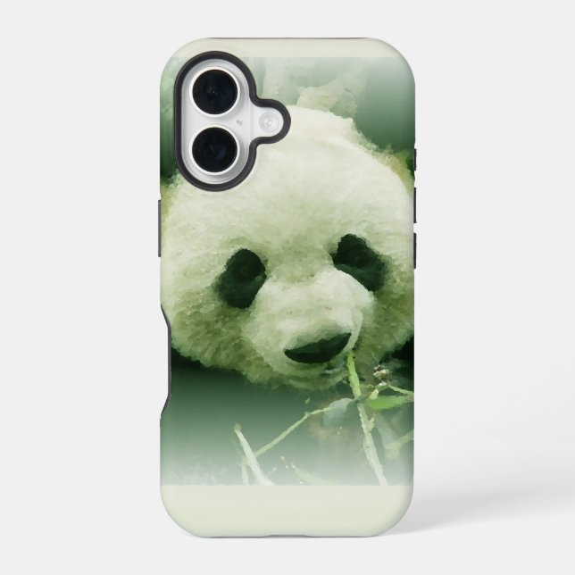 Coque iPhone 16 Panda (Verso)