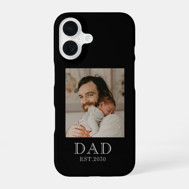 Coque iPhone 16 Papa a fondé Photo  (Verso)