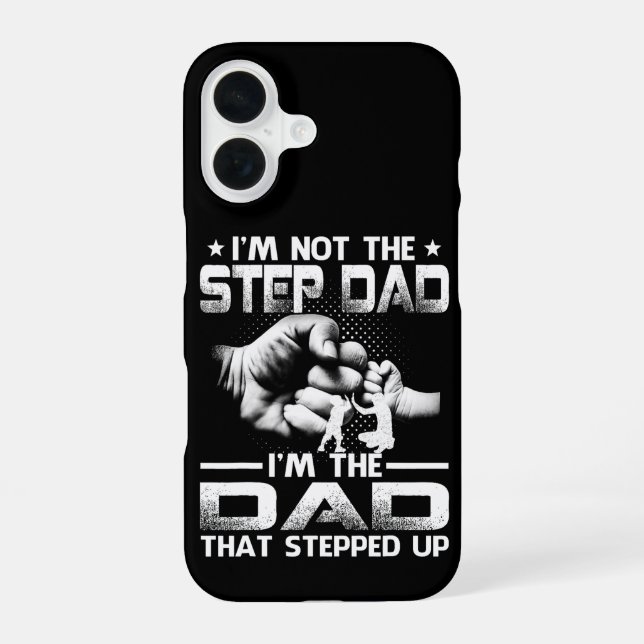 Coque iPhone 16 Papa a renforcé le pas (Verso)