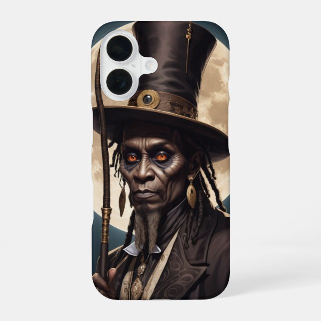 Coque iPhone 16 Papa Legba (Verso)