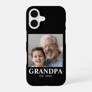 Coque iPhone 16 Papiers de famille - Grand-père a fondé la journée