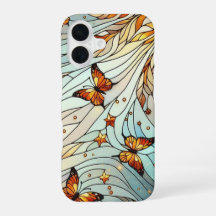 Papillon Motif Vitrail