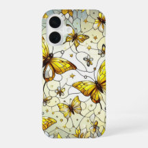 Papillon Motif Vitrail