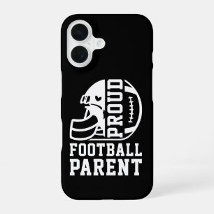 Coque iPhone 16 Parent de footballeur fier, famille de sport de fo