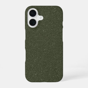 Coque iPhone 16 Parties scintillant personnalisable Moss iPhone 16