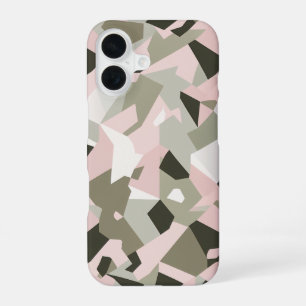 Coque iPhone 16 Pastel géométrique