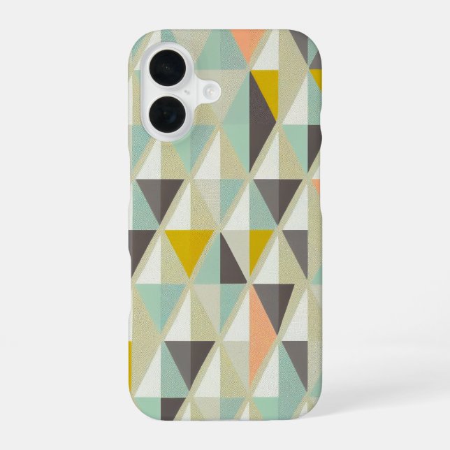 Coque iPhone 16 Pastel Geometry Surprise (Verso)