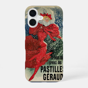 Coque iPhone 16 Pastilles Geraudel Art Nouveau vintage pour la tou