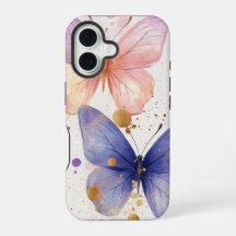 Paysage de rêve papillon – Étui de téléphone aquar