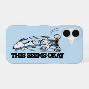 Coque iPhone 16 Peanuts Snoopy & Linus