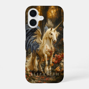 Coque iPhone 16 Pégase Mythologie Grecque Vintage