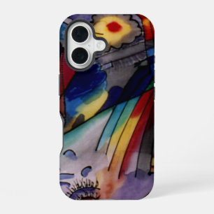 Coque iPhone 16 Peinture abstraite de Kandinsky 1913