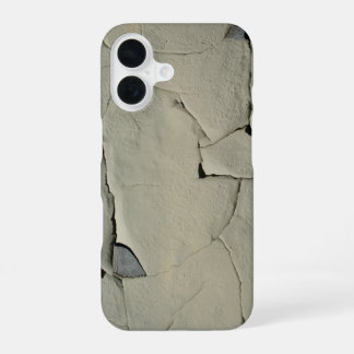 Coque iPhone 16 Peinture écaillée et décollée ayant un aspect cras