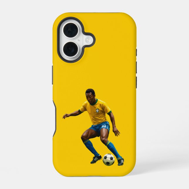 Coque iPhone 16 Pele - Brésil (Verso)