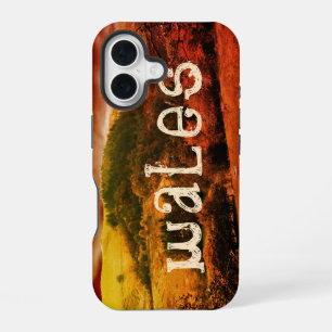 Coque iPhone 16 Pennant Valley Wales Landcape Hills