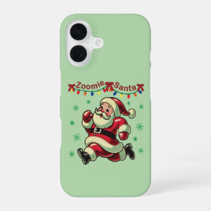 Coque iPhone 16 Père Noël Zoomie Noël