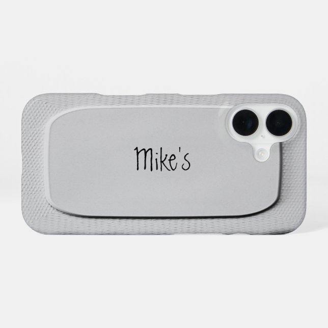 Coque iPhone 16 Personnalisable Funny Cool mignon unique (Verso Horizontal)