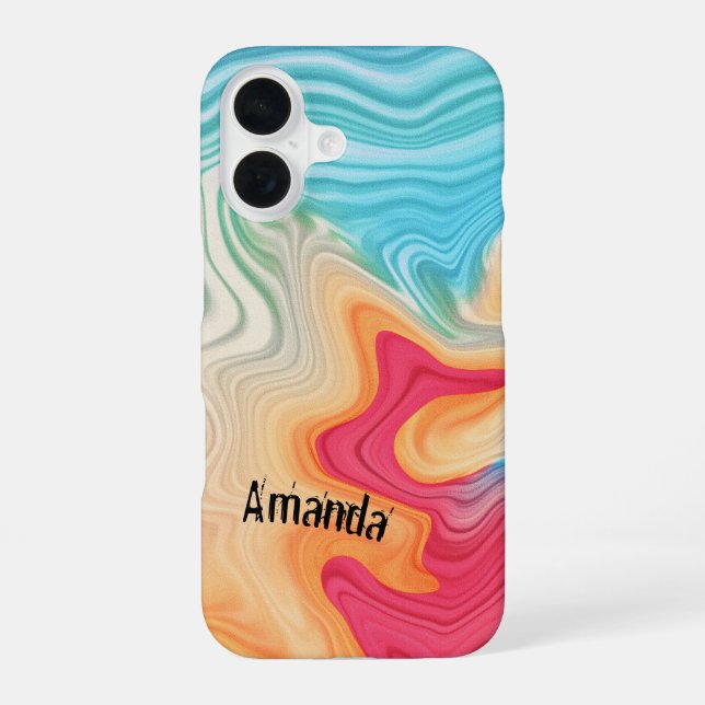 Coque iPhone 16 Personnalisé COOL (Verso)