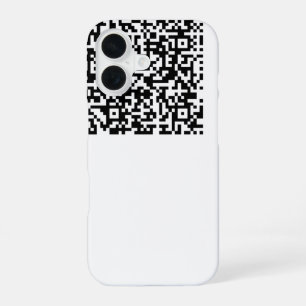 Coque iPhone 16 Personnalisez Votre Étui iPhone avec Code QR à Sca