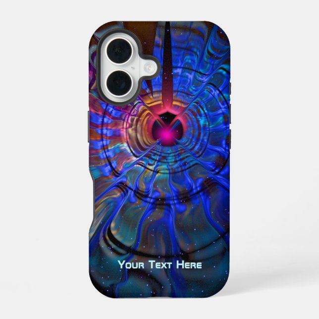 Coque iPhone 16 Perturbation (Verso)