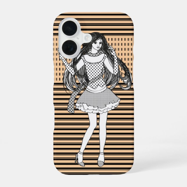 Coque iPhone 16 petite amie (Verso)